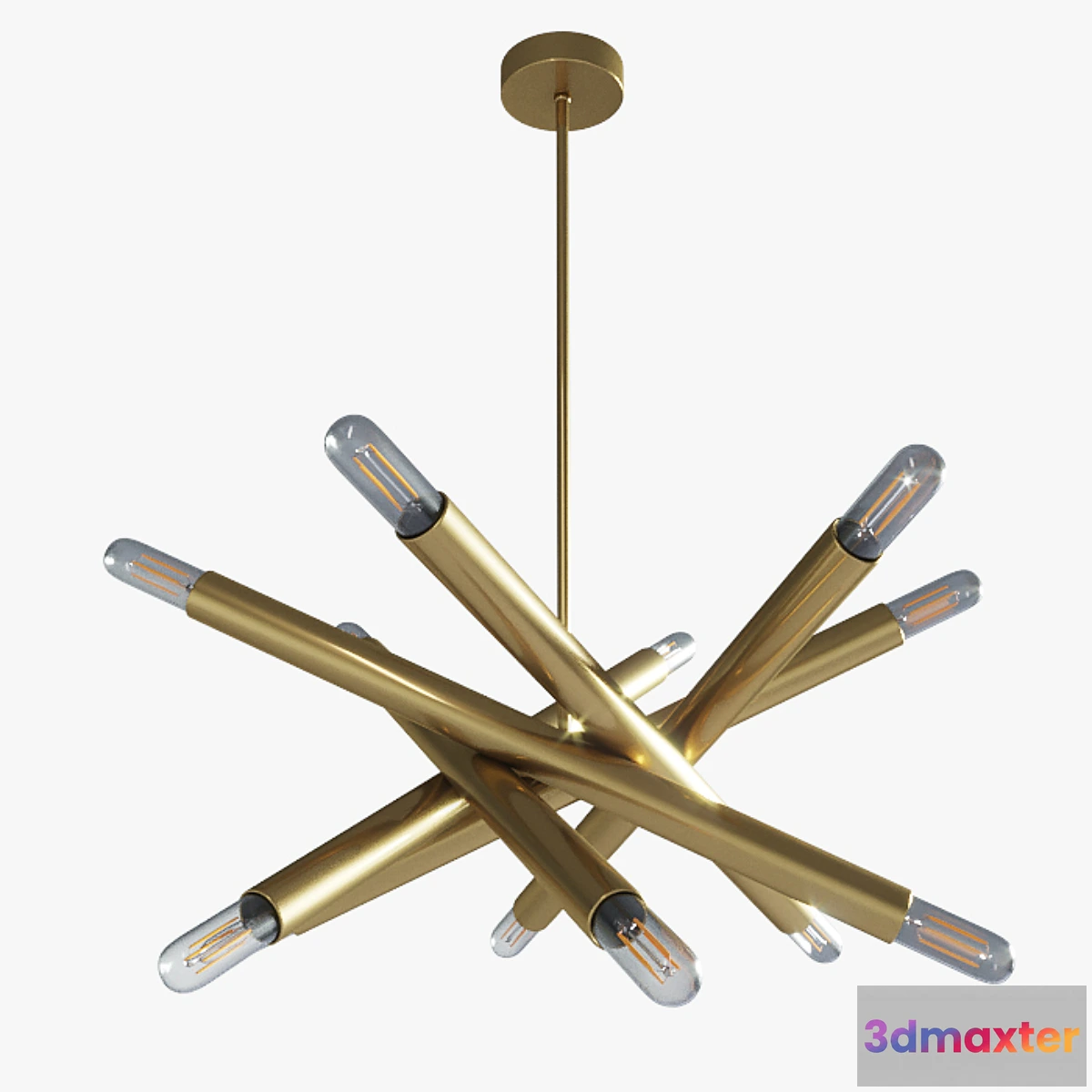 616564 - Chandelier Lampatron Spike 6_12 lamps