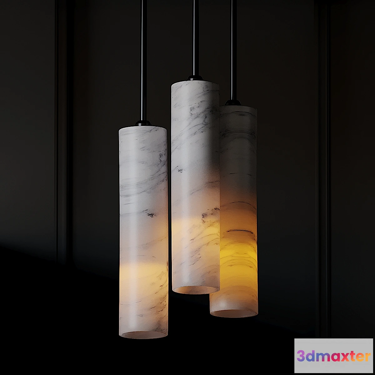 616622 - CB2 - volakas-white-marble-pendant-light