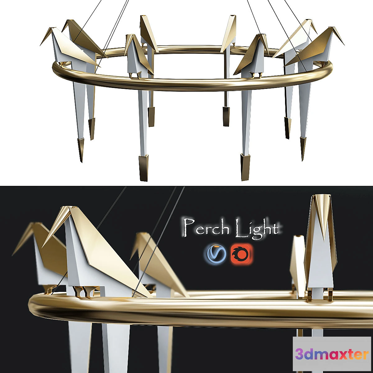 616632 - Perch light branch grande