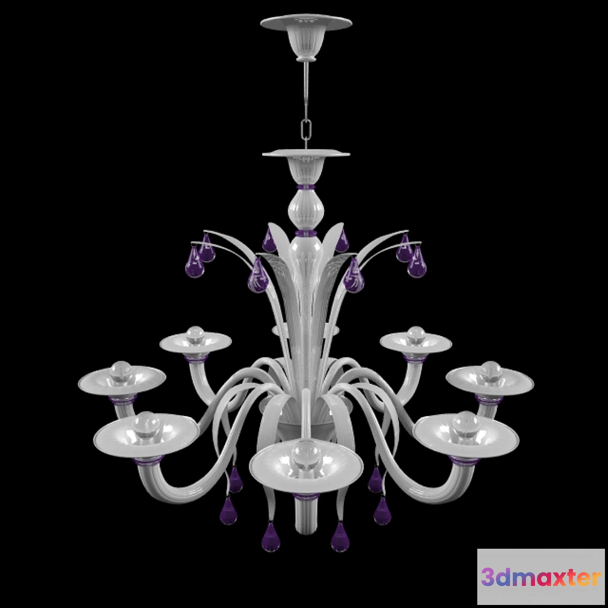 620347 - VOLTOLINA _ Iris lamadario 8L