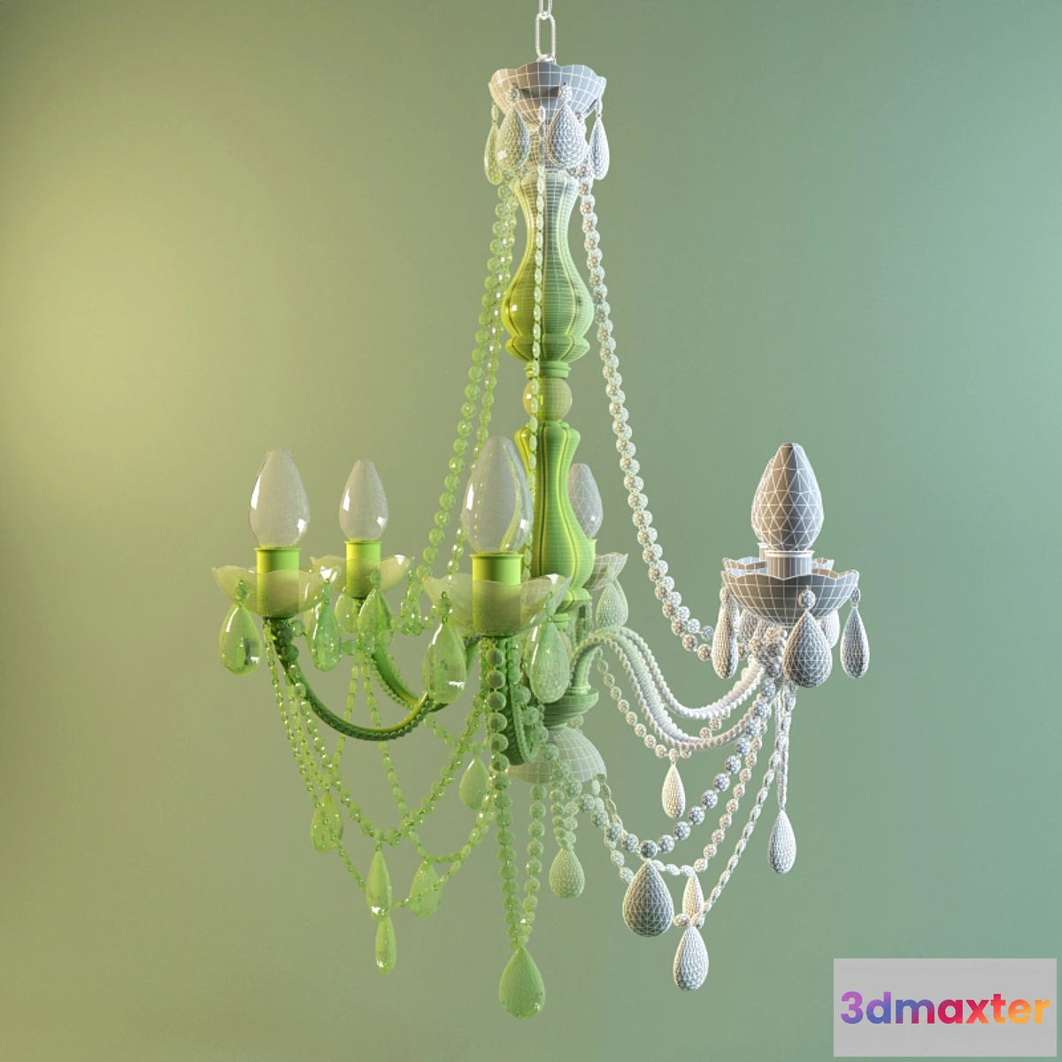 620371 - Starlight Green 6-arms