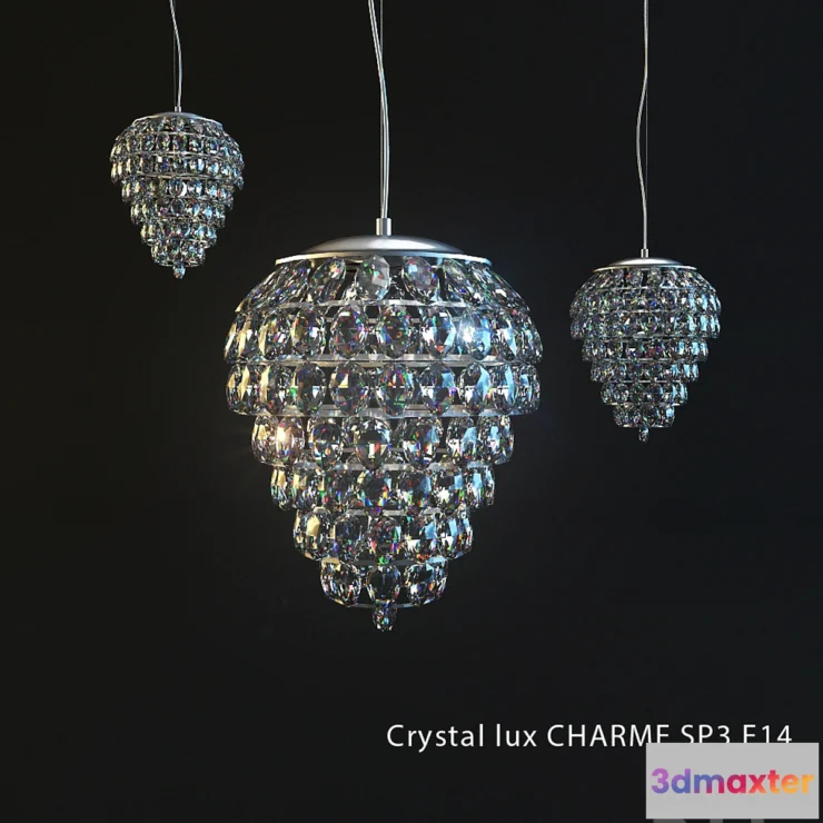 620381 - crystal lux CHARME SP3 E14