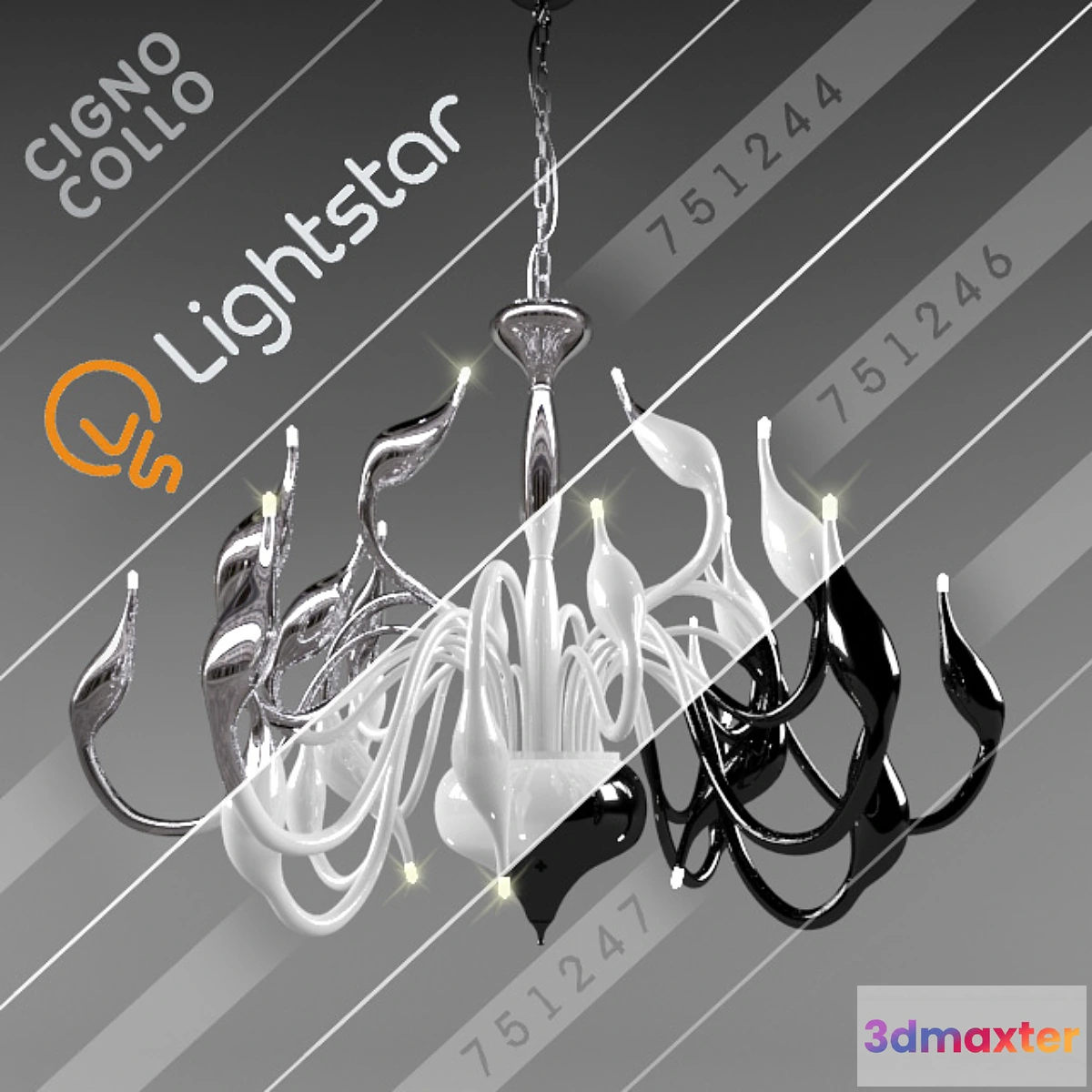 620447 - LIGHTSTAR CIGNO COLLO in modern style