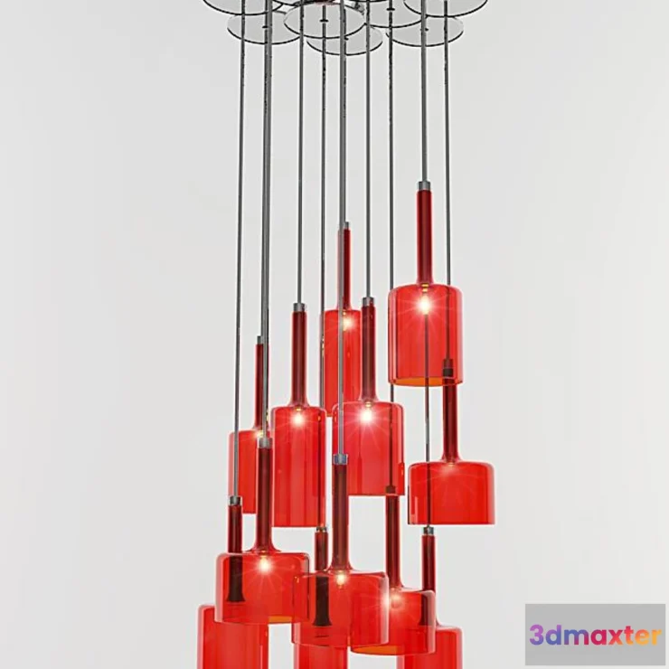 620489 - AXO LIGHT _ Spillray SP SPILL 12 red