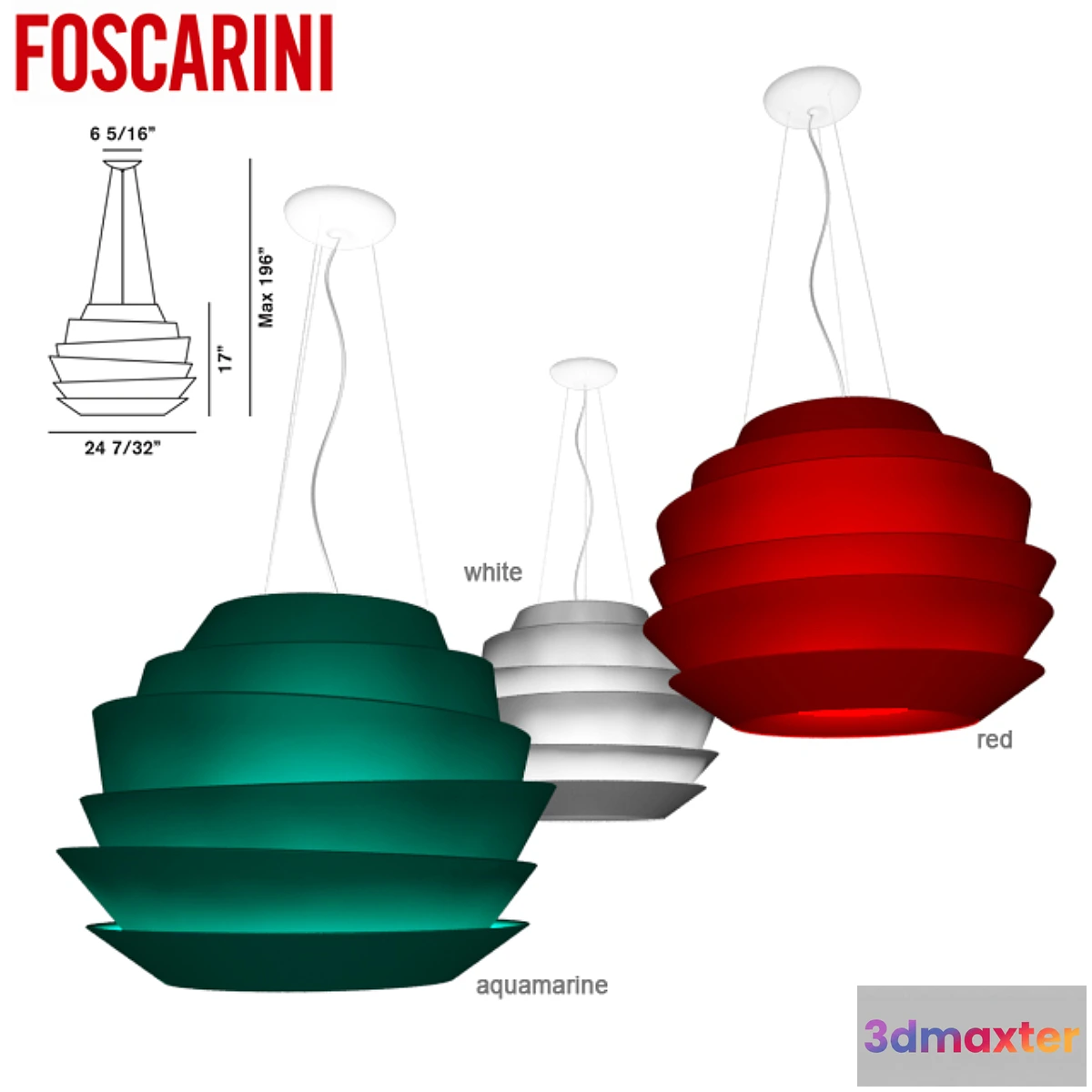620589 - Foscarini _ Suspension lamp Le Soleil