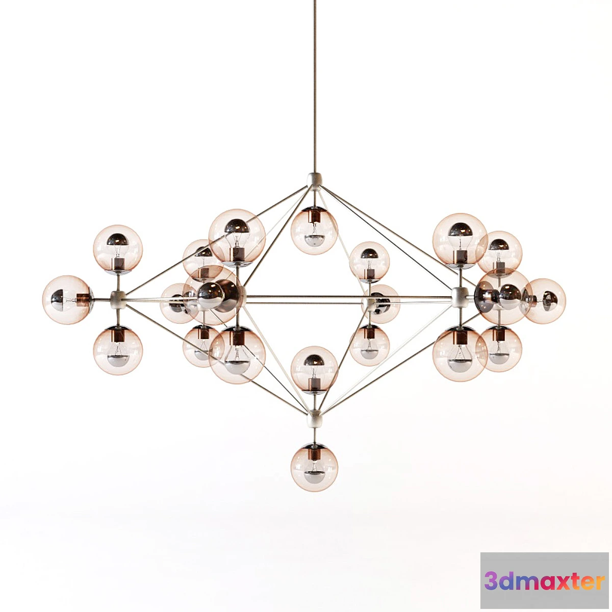 620595 - Roll and hill - Modo chandelier