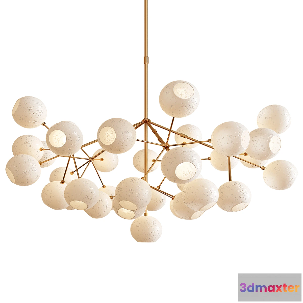 620675 - Unique Snow Crystal Chandelier