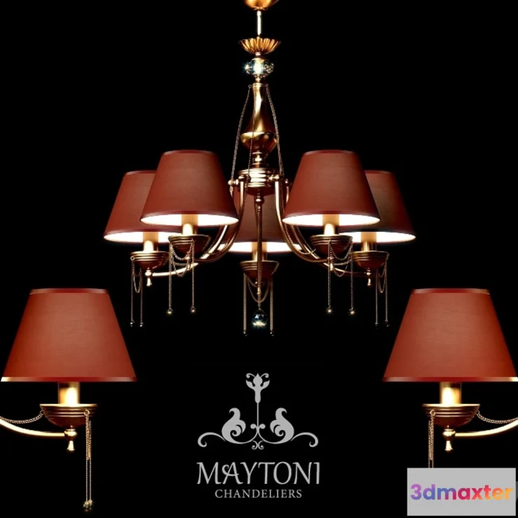 627027 - Maytoni CL0100-05-R