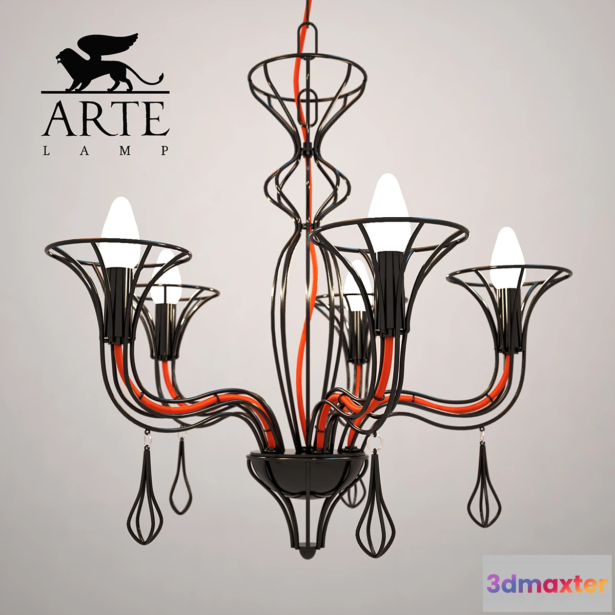 627187 - Arte lamp A3225LM-5BK