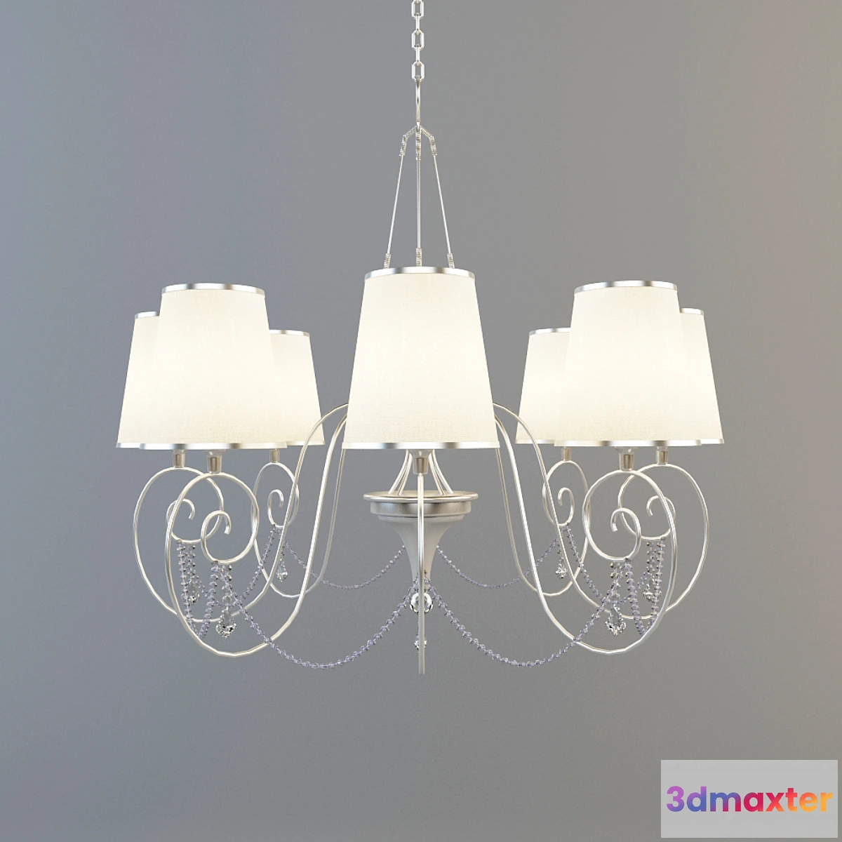 627309 - florenz lamp _ foglia argento