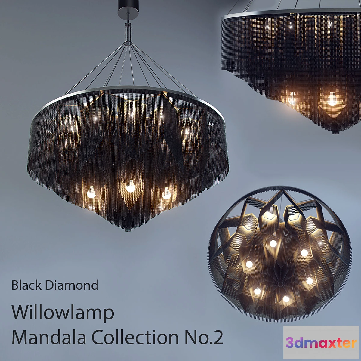 627873 - Chandelier Willowlamp Mandala 2