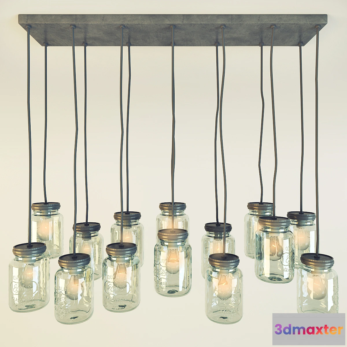 627933 - POTTERY BARN _ EXETER 16-JAR PENDANT