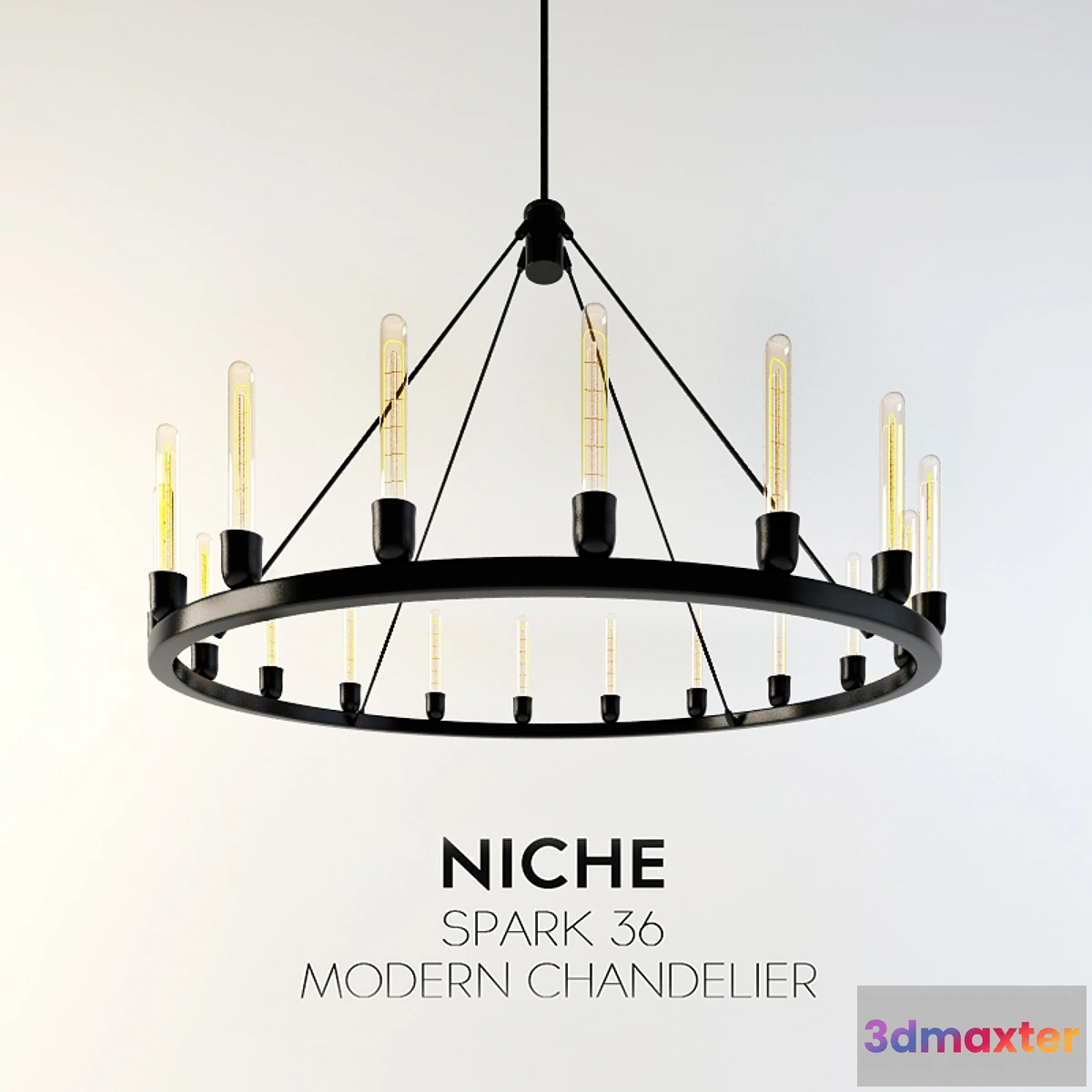 631209 - NICHE SPARK 36 MODERN CHANDELIER