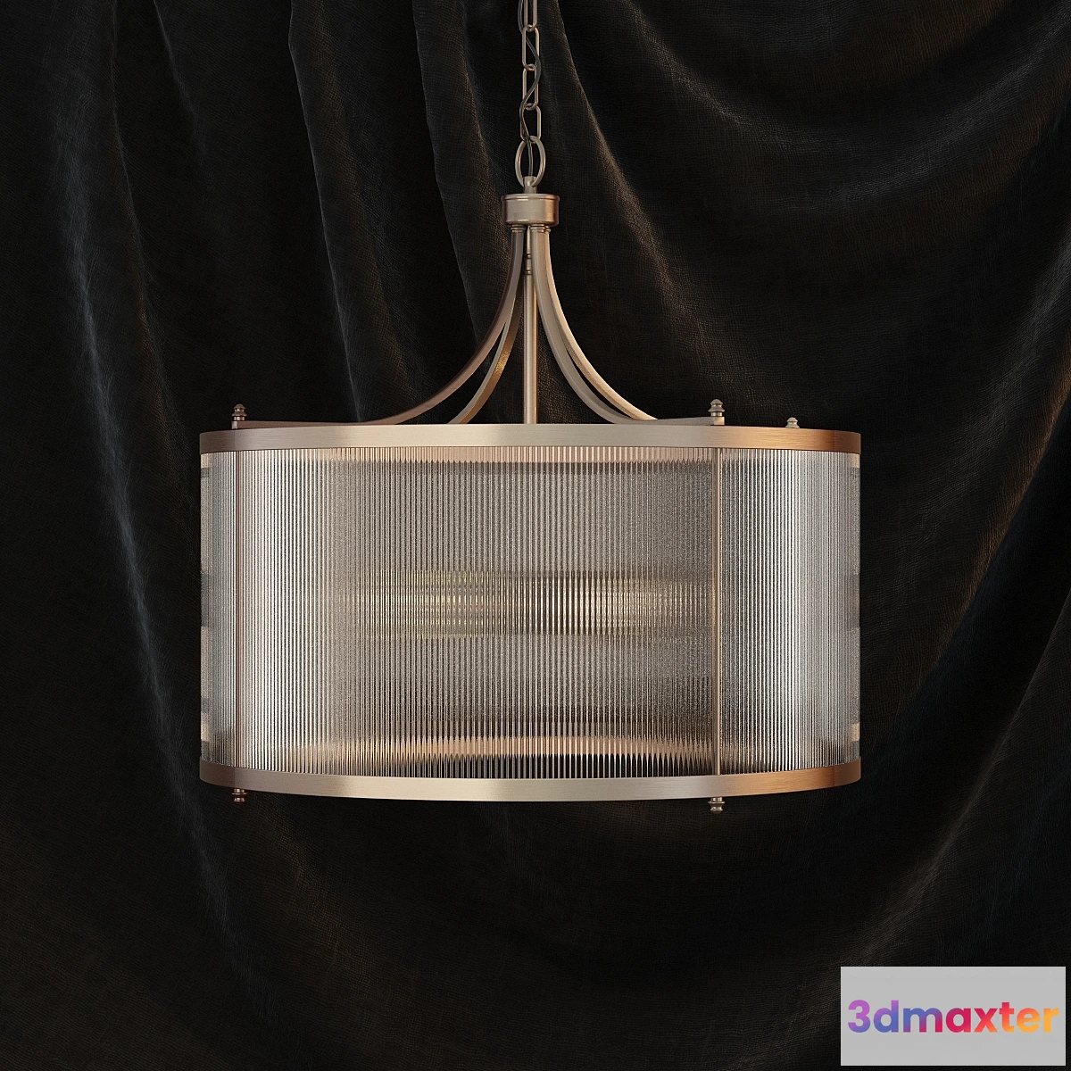 634035 - Gramercy glass tube chandelier