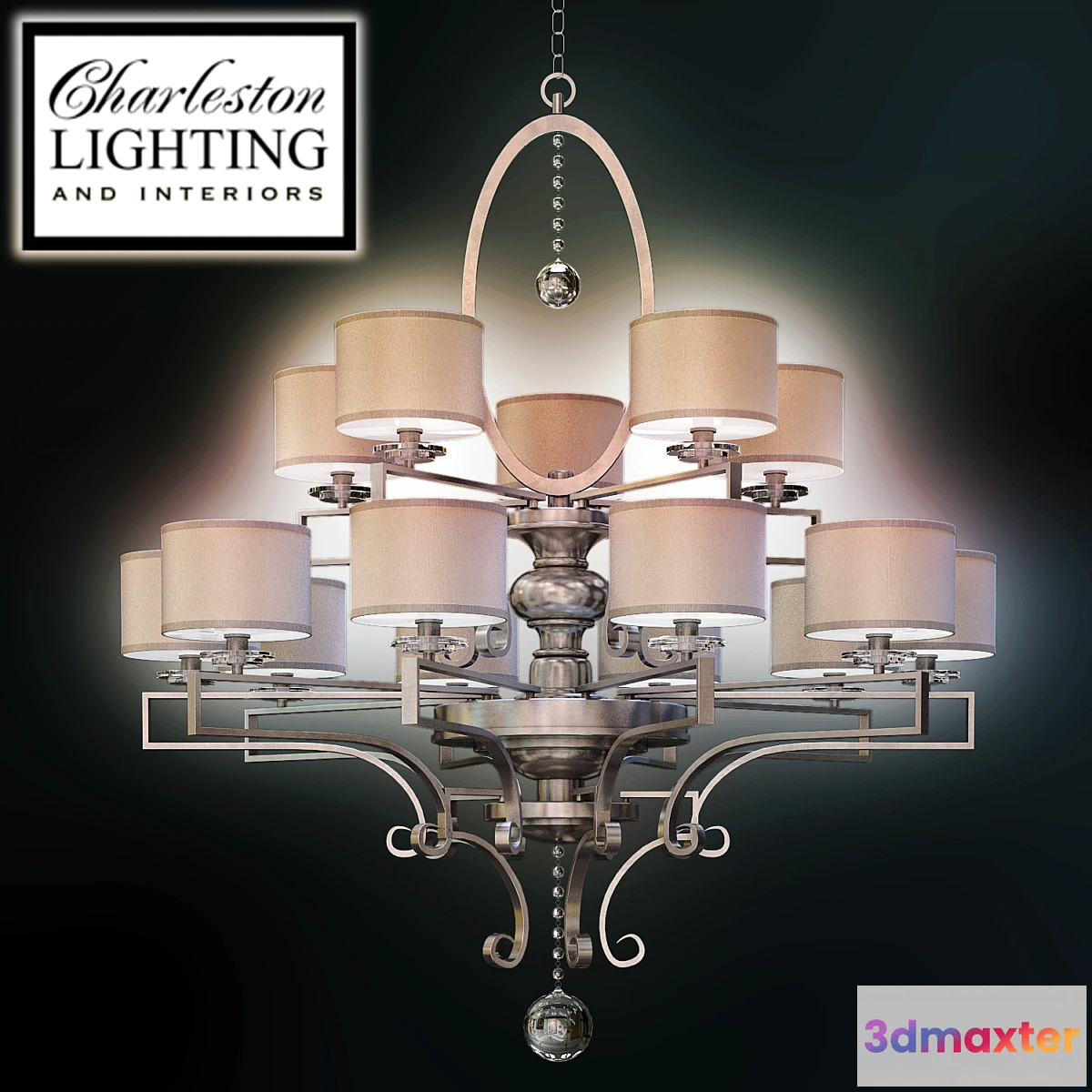 634237 - Chandelier _ Charleston lighting _ 000658