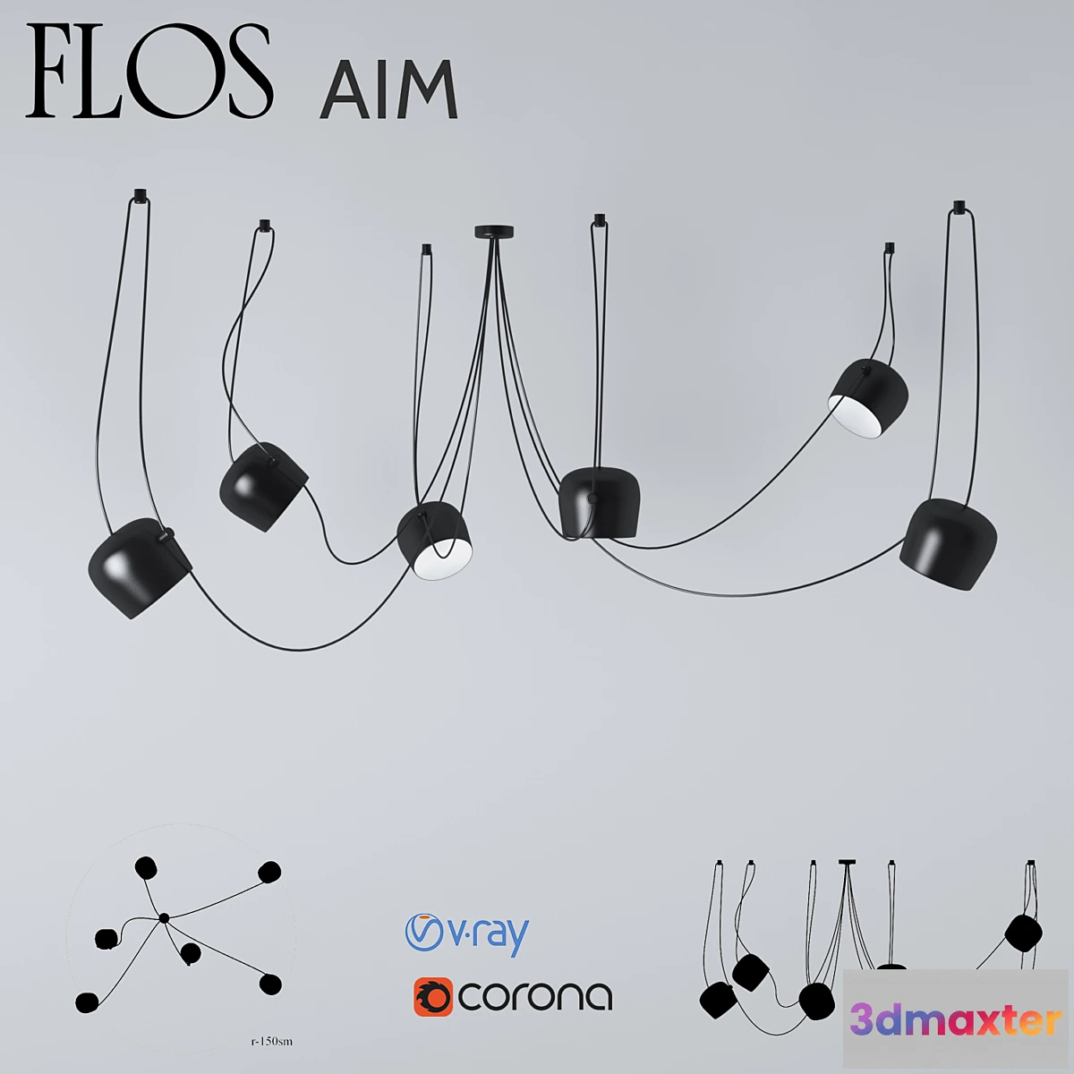 635741 - Flos Aim (6) designed by R. & E. Bouroullec - No.2