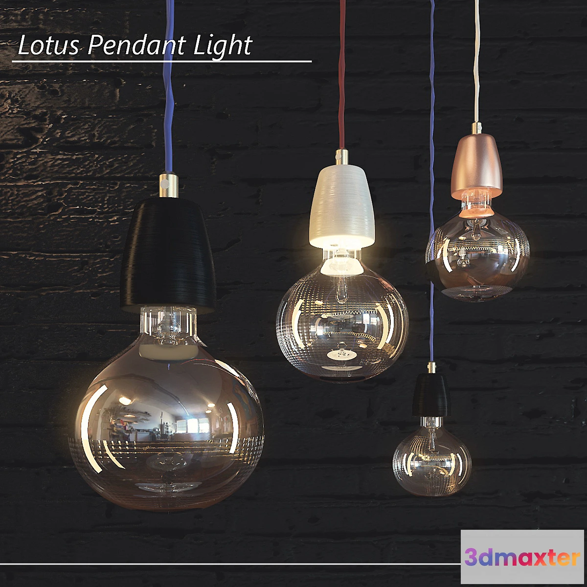 635775 - Lotus Pendant Light