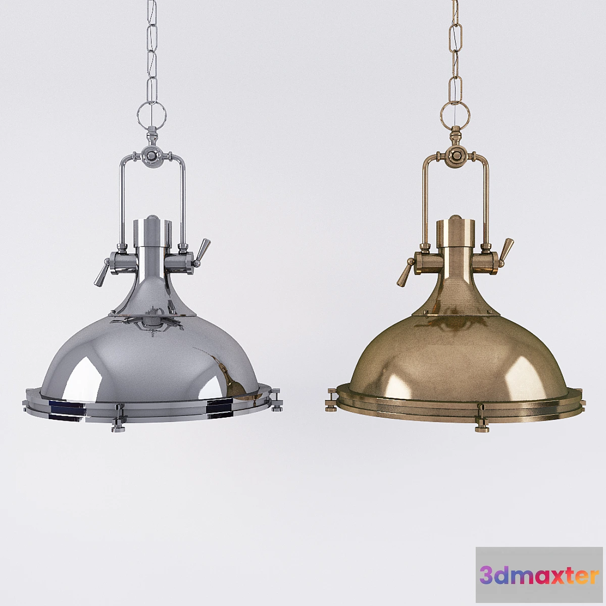 635803 - LIGHT T2 CHROME LOFT STEAMPUNK SPOTLIGHT