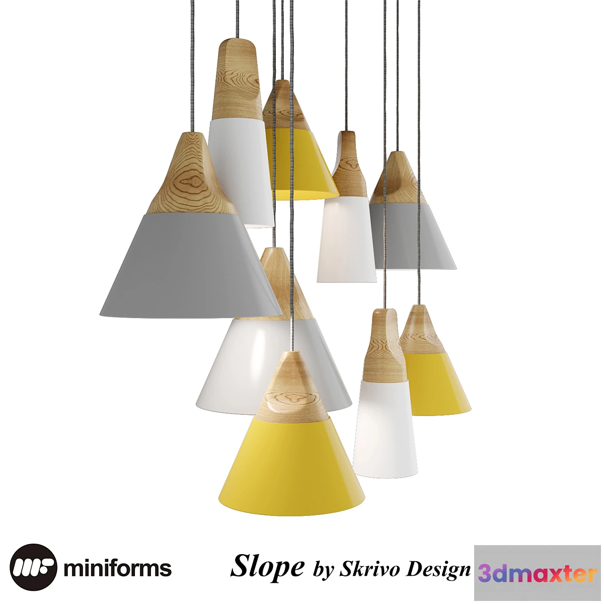 635805 - Slope Lamp by Skrivo Design