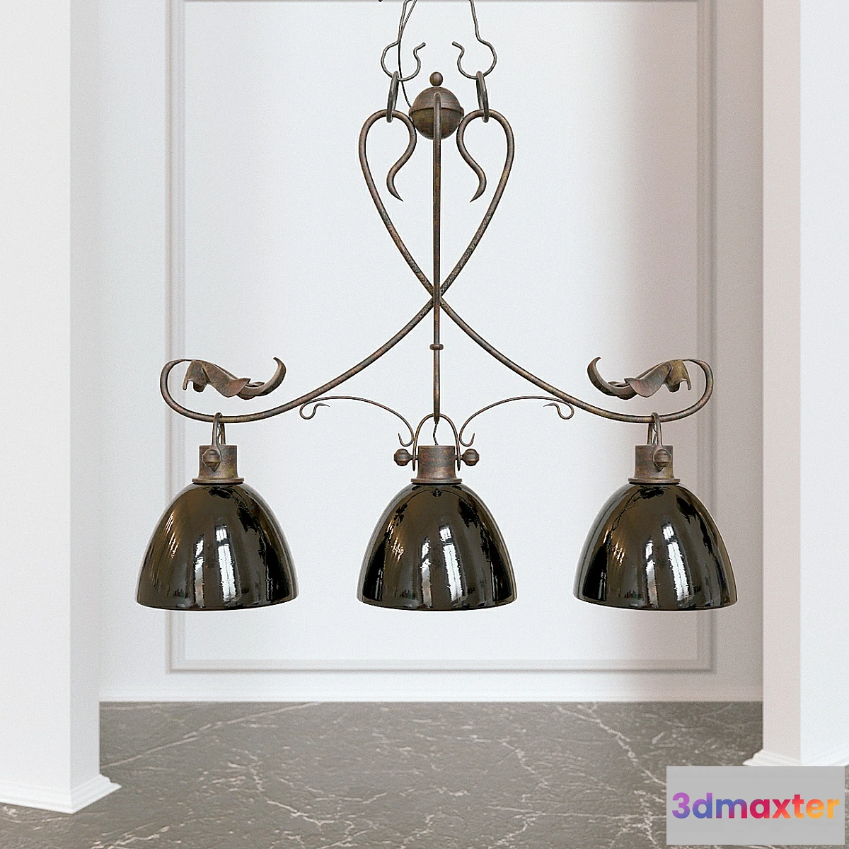 638685 - wrought iron chandelier hanging Grace