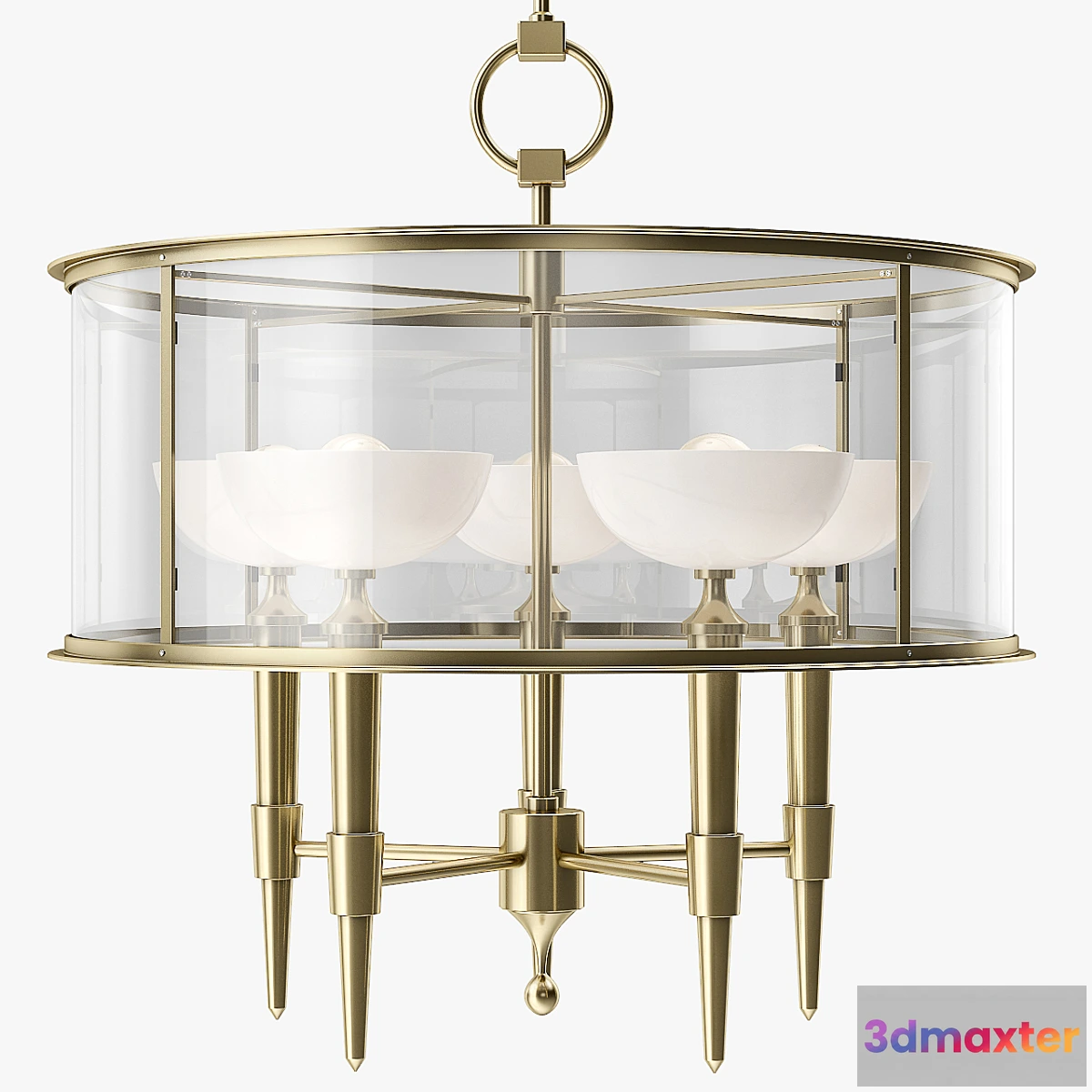 638717 - Baker Coupelle Chandelier - Five Arm