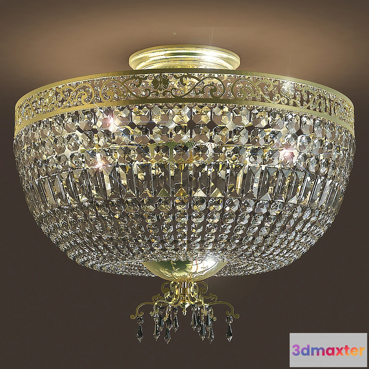 638765 - Chandelier Masiero Impero Deco VE 823 PL 12