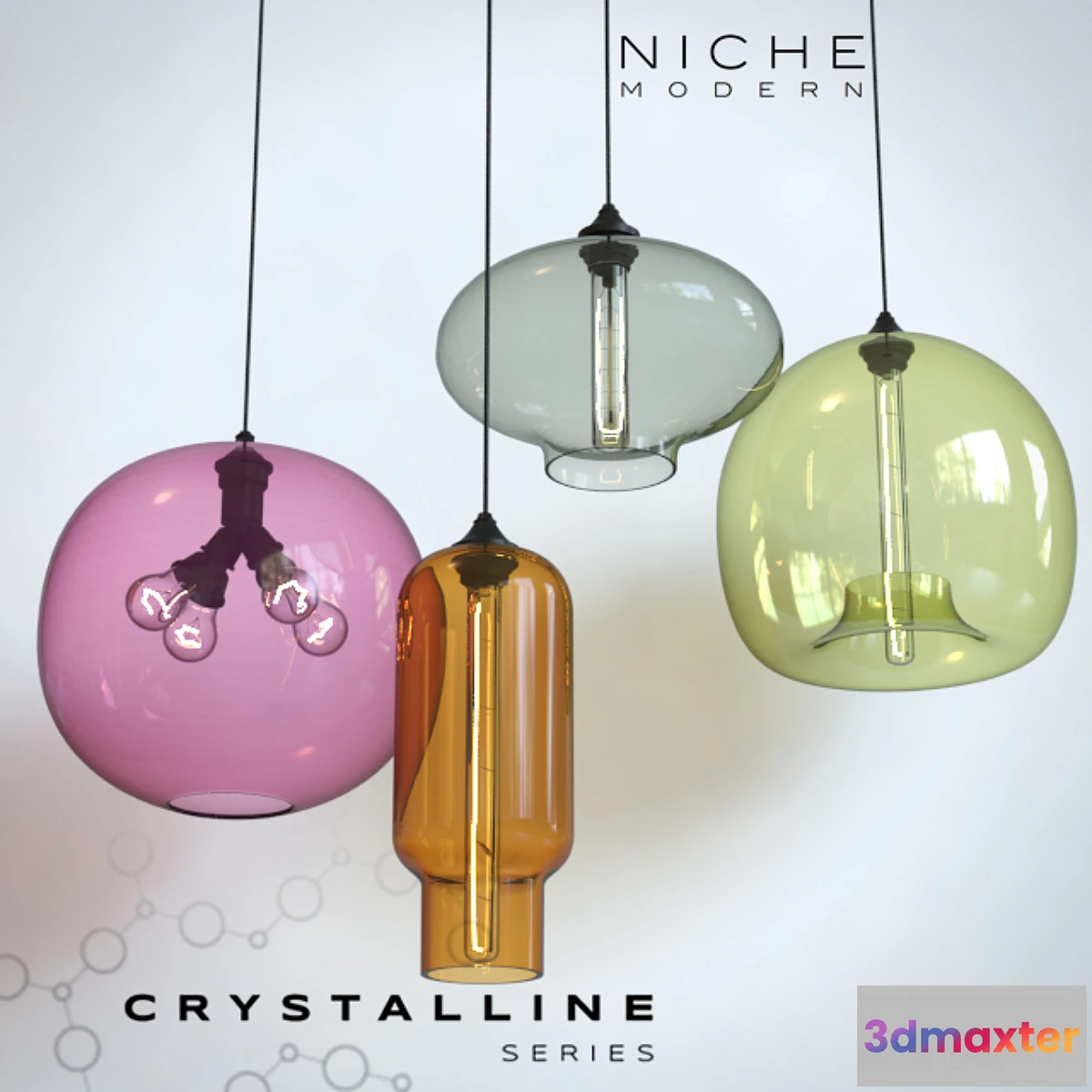 639341 - Pendant lights Niche Crystalline - 4