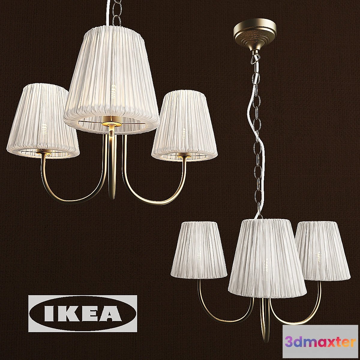 641783 - Hanging lamp ARSTID. HEMSTA lampshade.