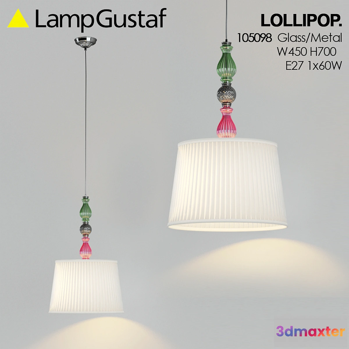 641785 - Chandelier LampGustaf Lollipop