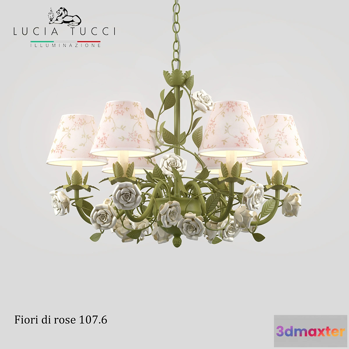 641789 - Chandelier Fiori di rose 107.6