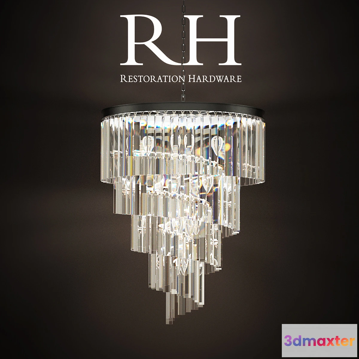 641841 - HELIX CHANDELIER chandelier RH 26 “