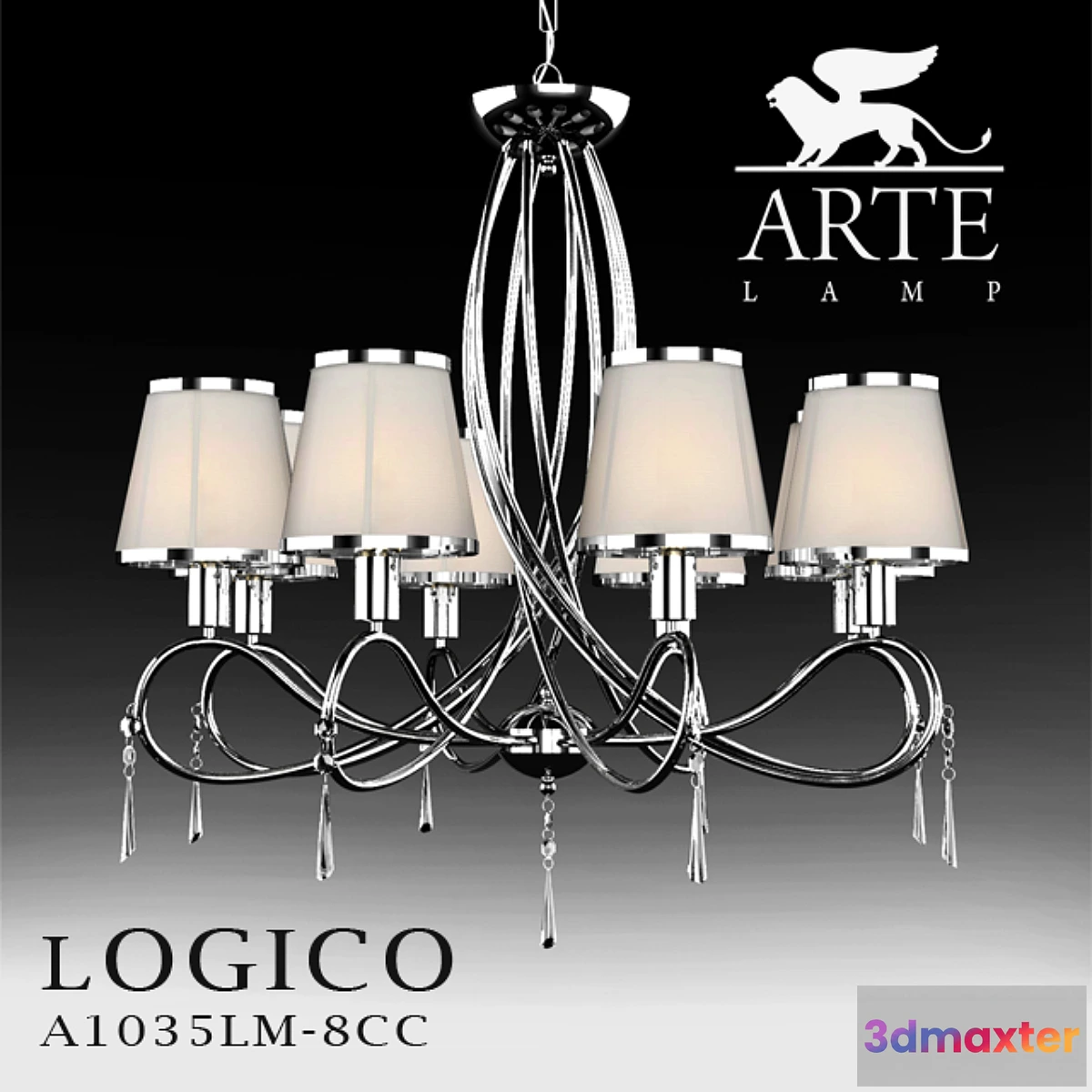 641899 - Chandelier Arte Lamp Logico A1035LM-8CC