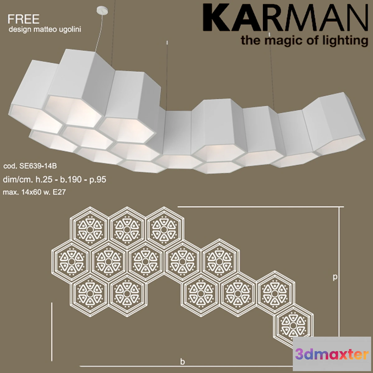 642339 - Ceiling suspended Karman FREE