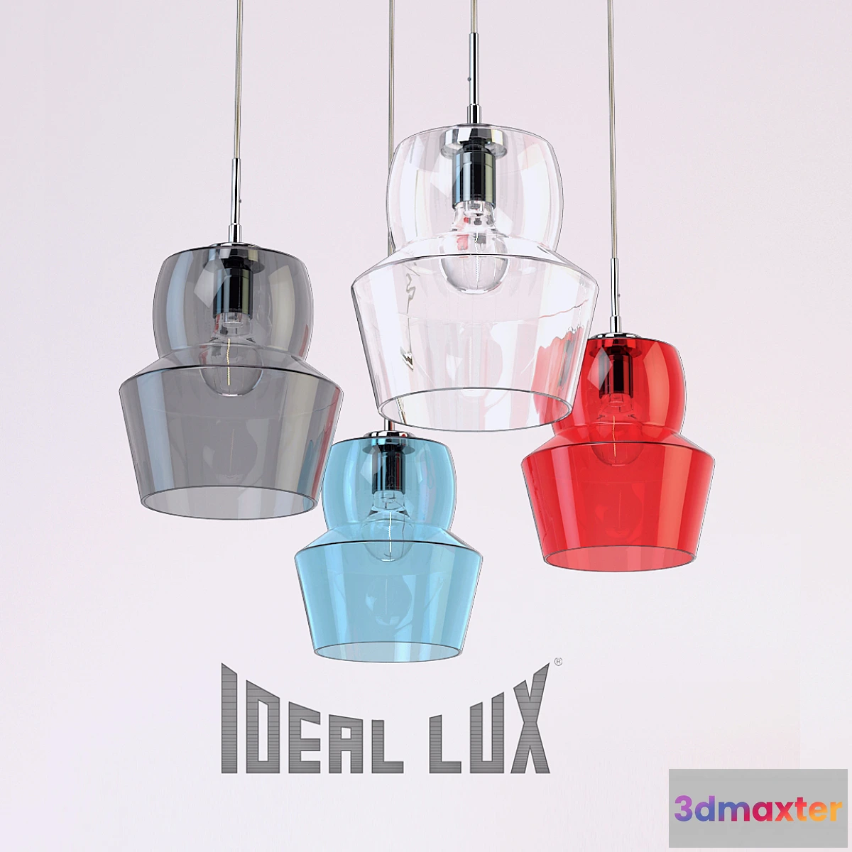 642493 - Hanging lamp Ideal Lux ZENO