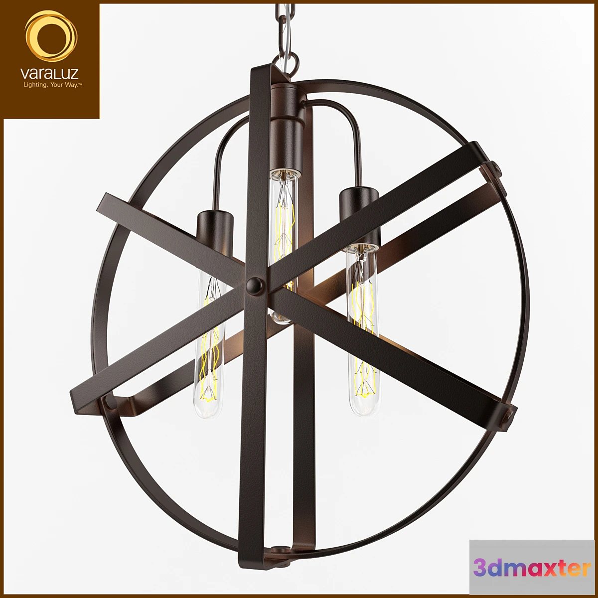 642509 - Varaluz _ Reel 3 Light Foyer Pendant