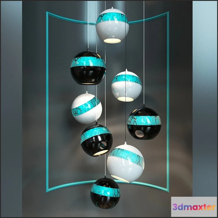 644993 - Design decorative lamp “Lily” (the author)