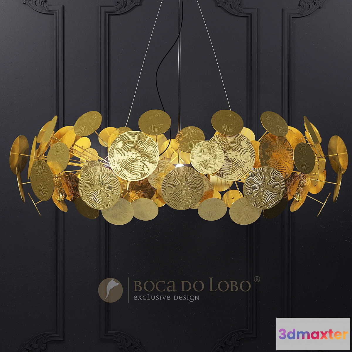 645089 - Boca do Lobo _ NEWTON CHANDELIER