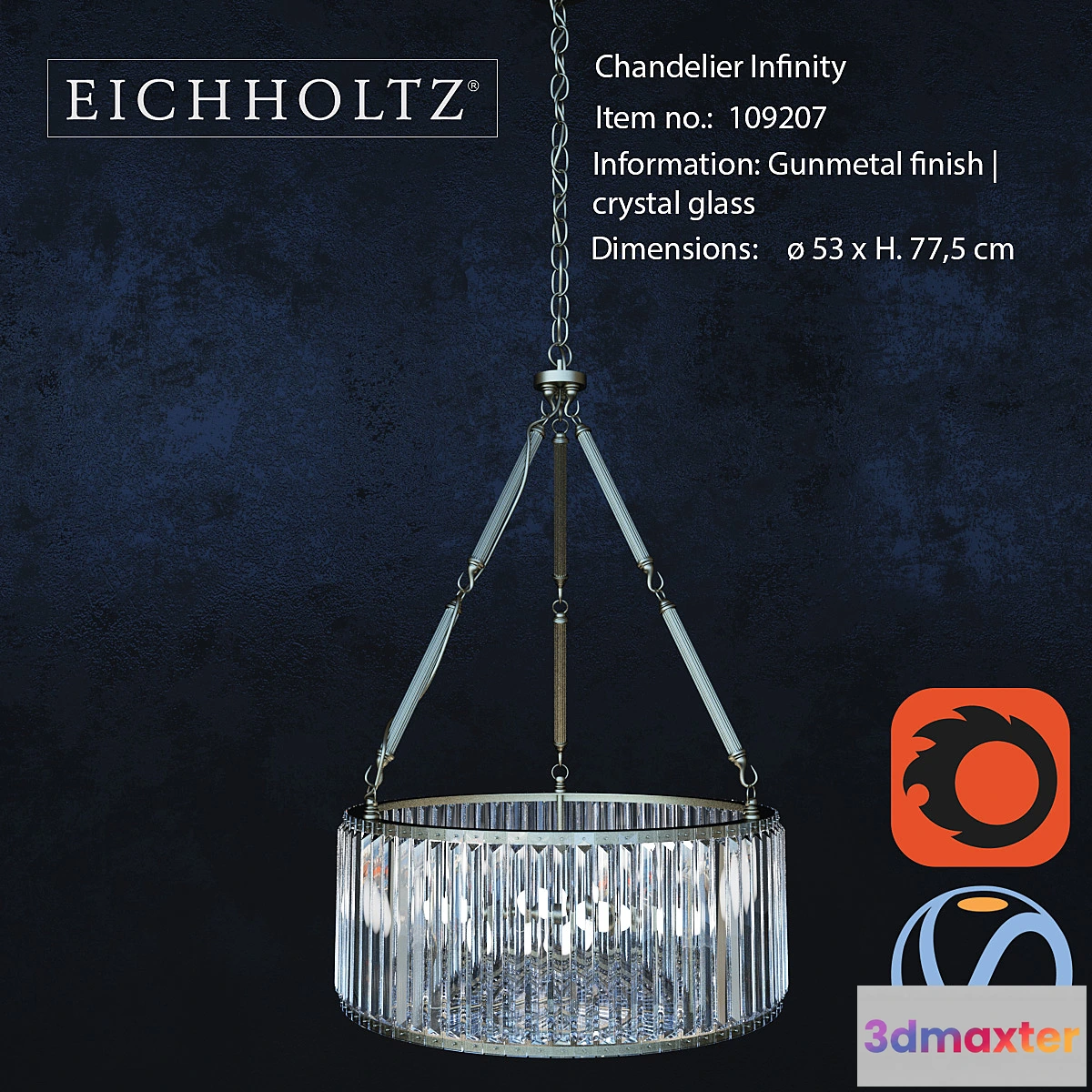 645091 - Eichholtz Chandelier Infinity