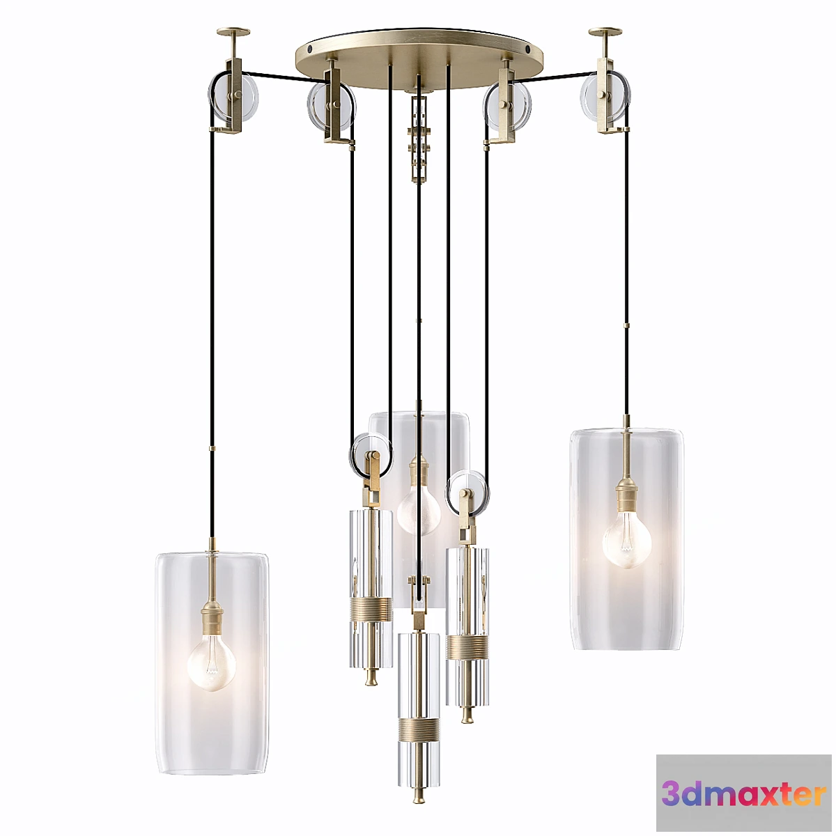 645119 - Holly Hunt Counterweight Chandelier