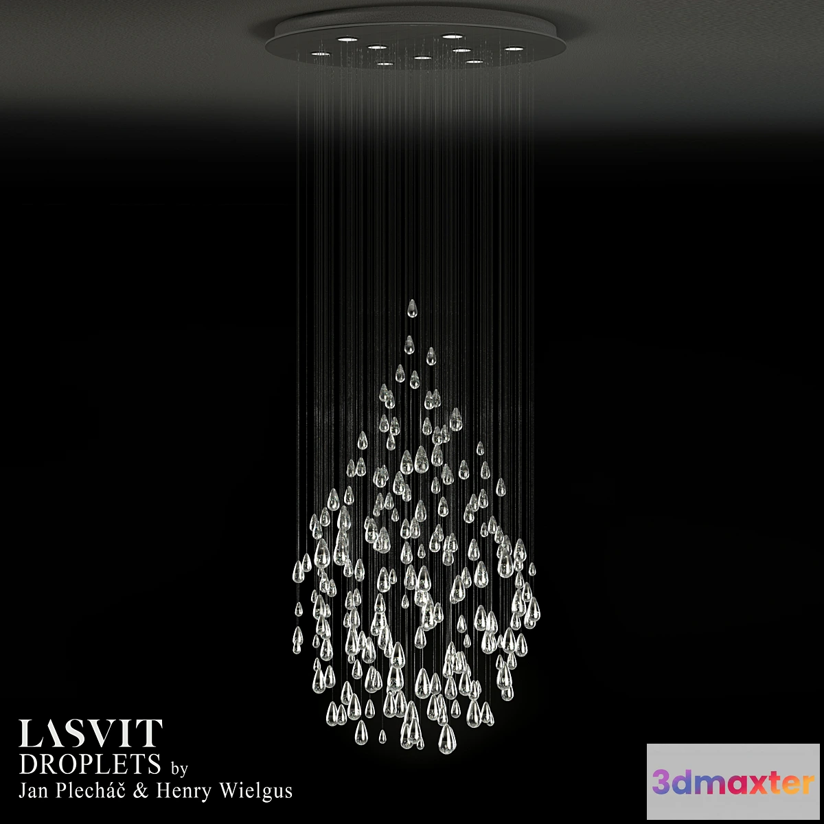 645141 - Lasvit Droplets Pendant