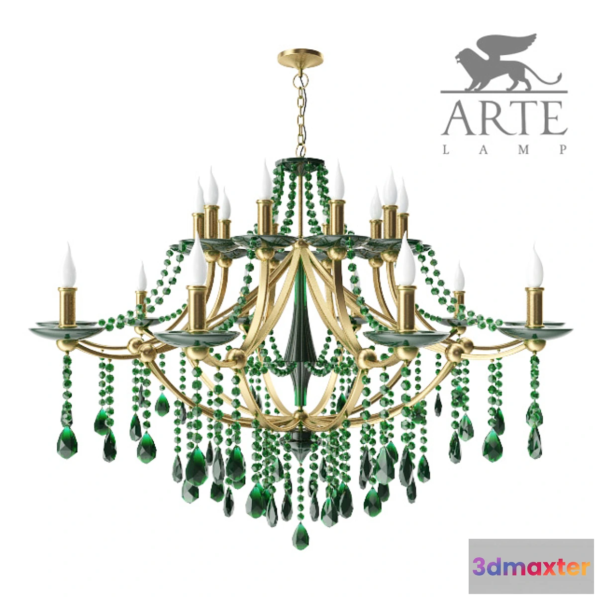 647745 - Chandelier A3447PP-2YT ARTE