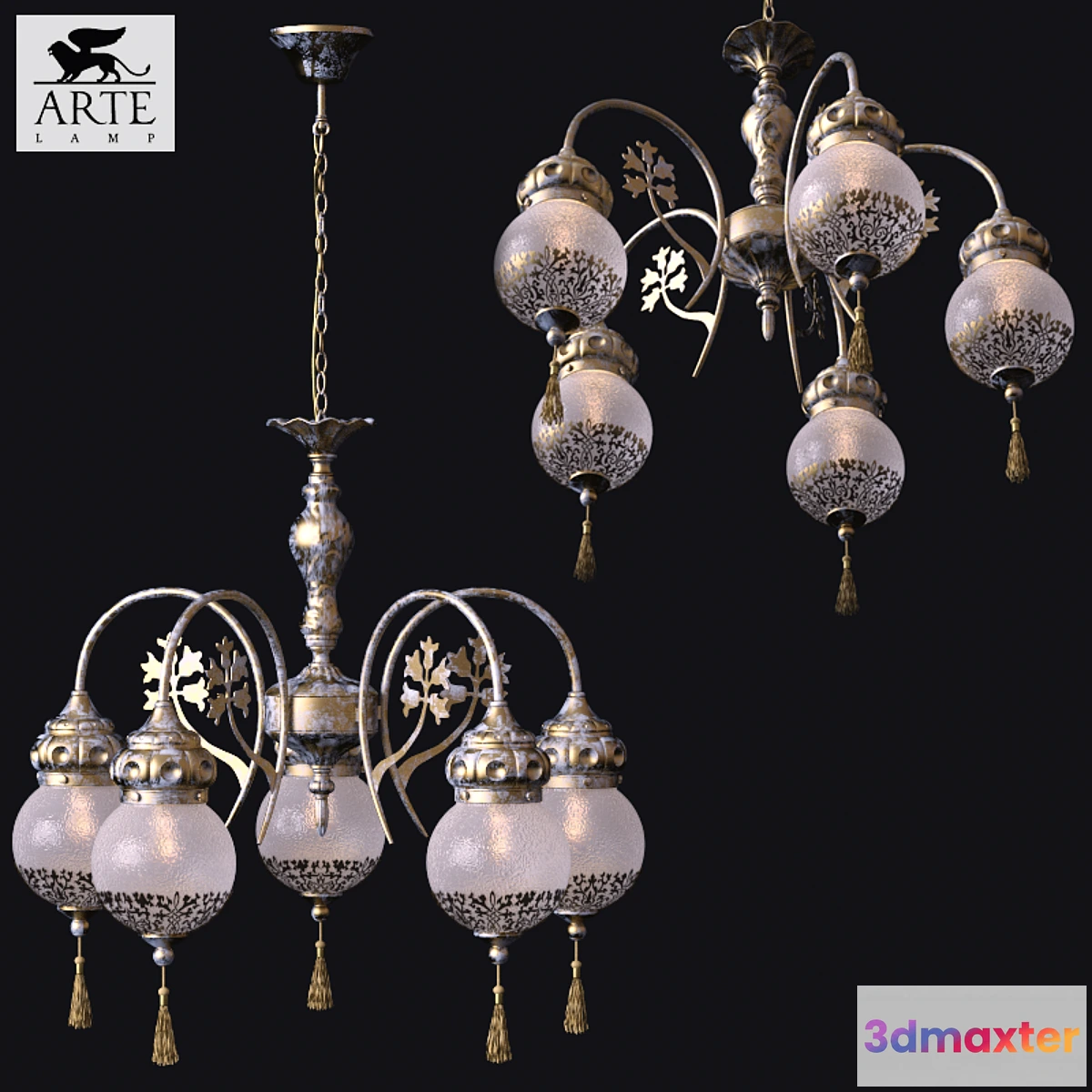 647763 - Chandelier ArteLamp Ramses