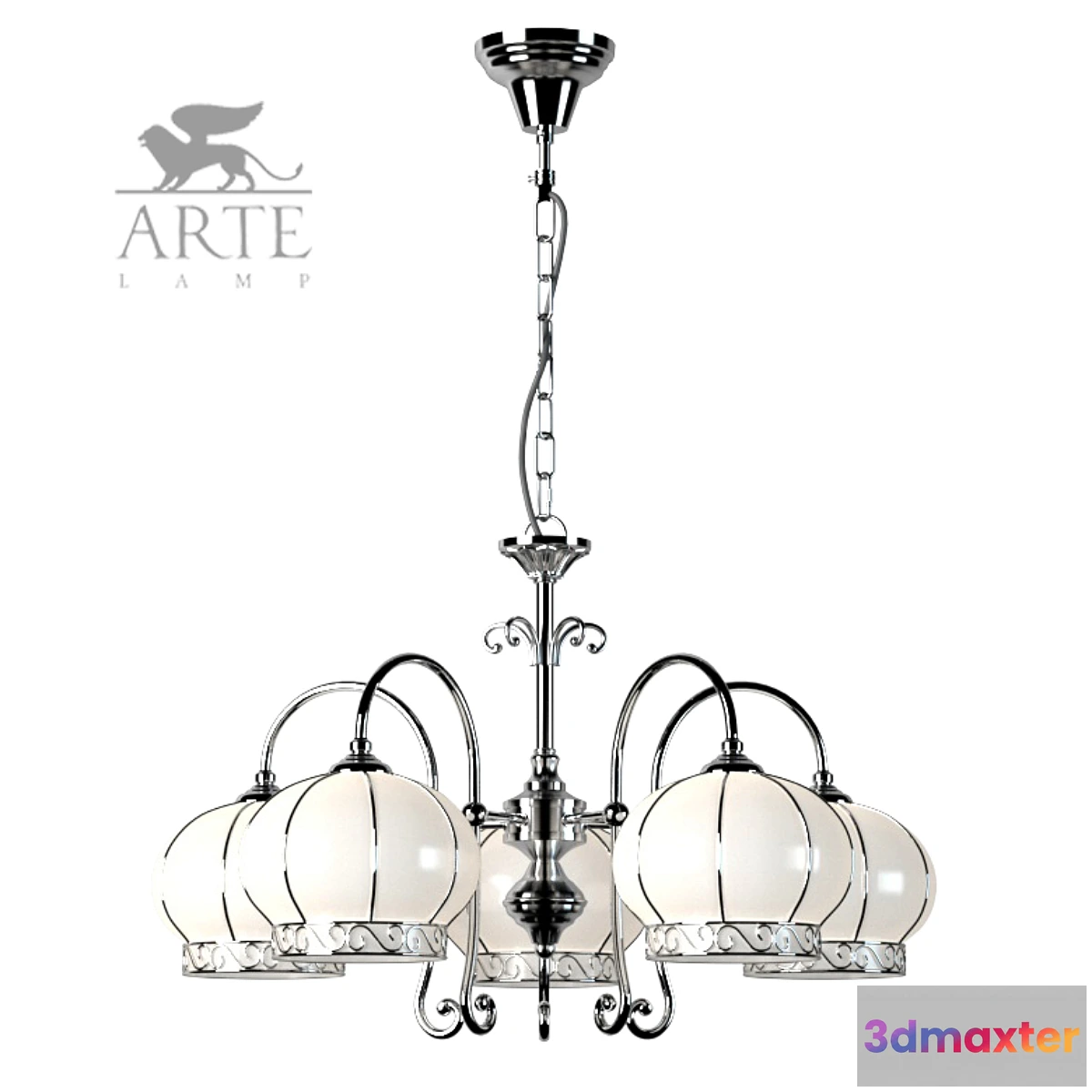 647827 - Chandelier Arte Lamp A2106LM-5WH Venice