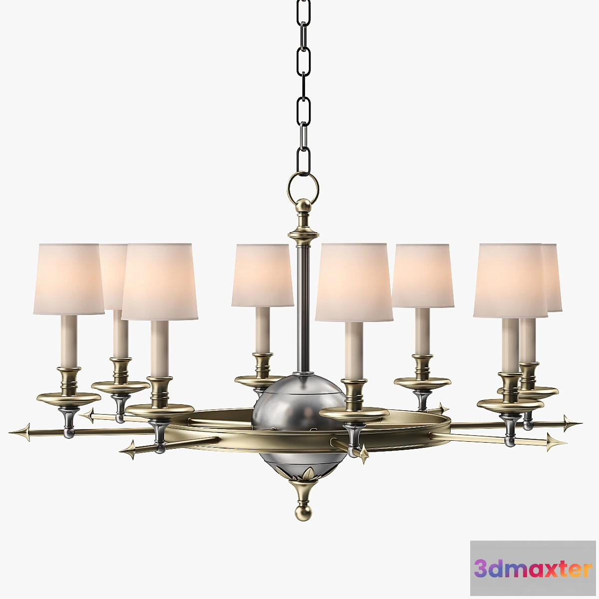 647927 - Circa Lighting Leaf And Arrow Chandelier