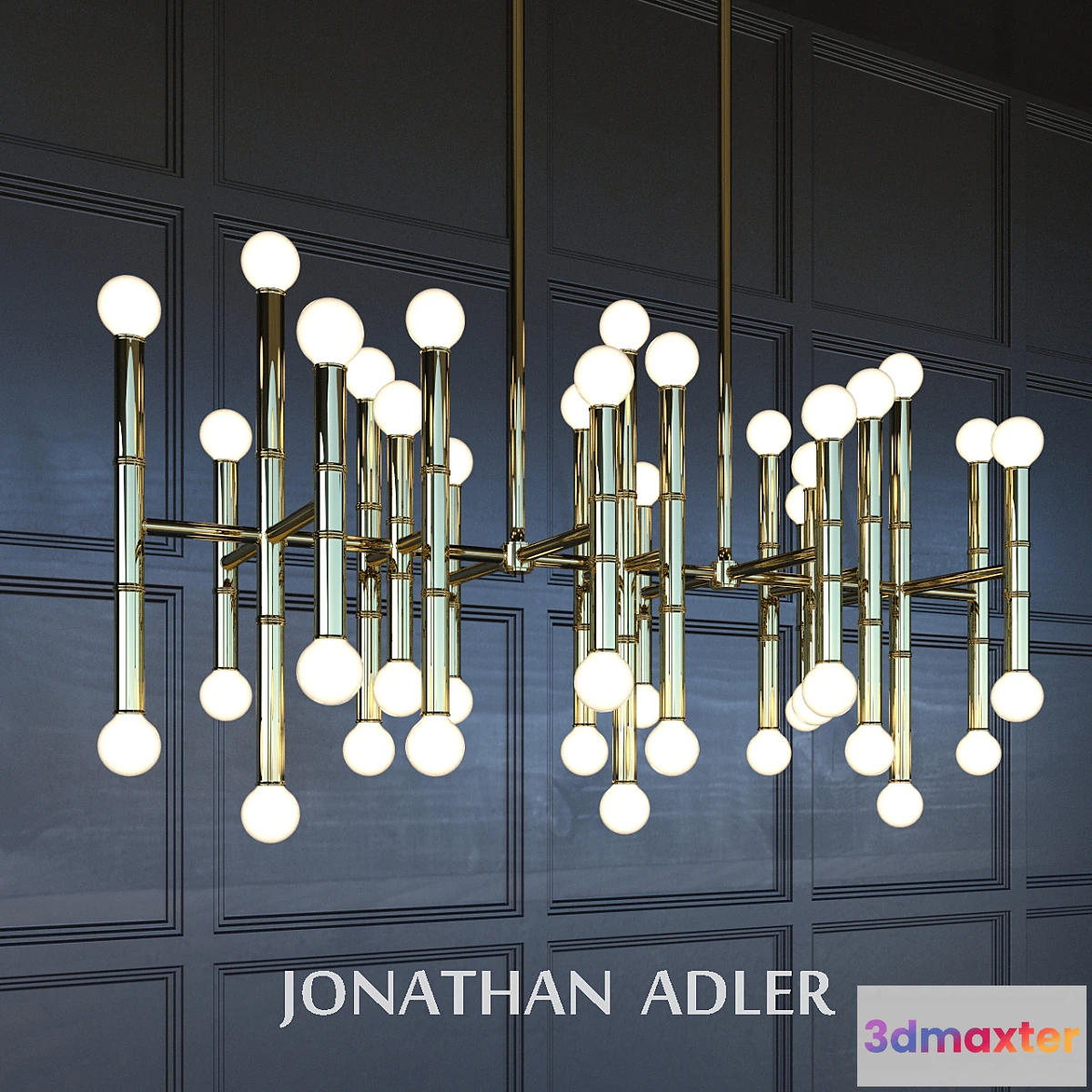 652729 - MEURICE RECTANGLE CHANDELIER