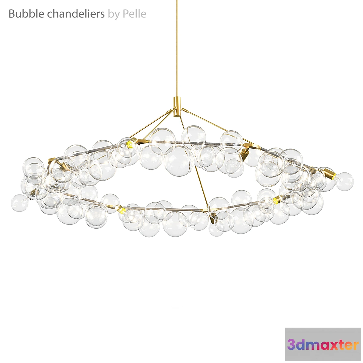 652759 - Bubbles chandeliers by Pelle