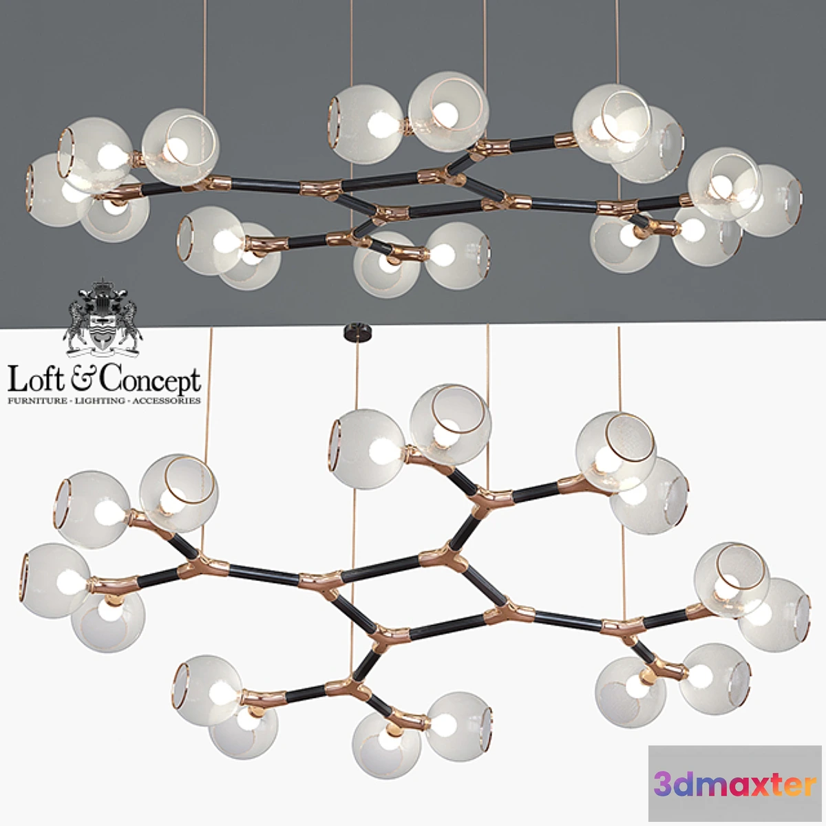 652849 - Chandelier Horus Suspension Light