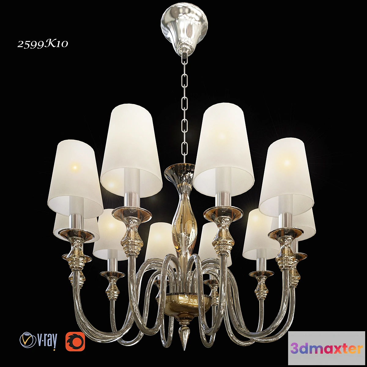 653905 - chandelier DeMajo 2599K10
