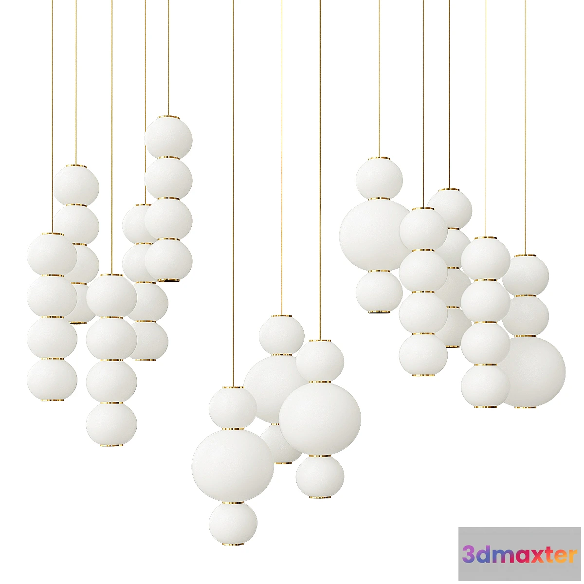 654133 - Pearls Suspension Pendant Lamps