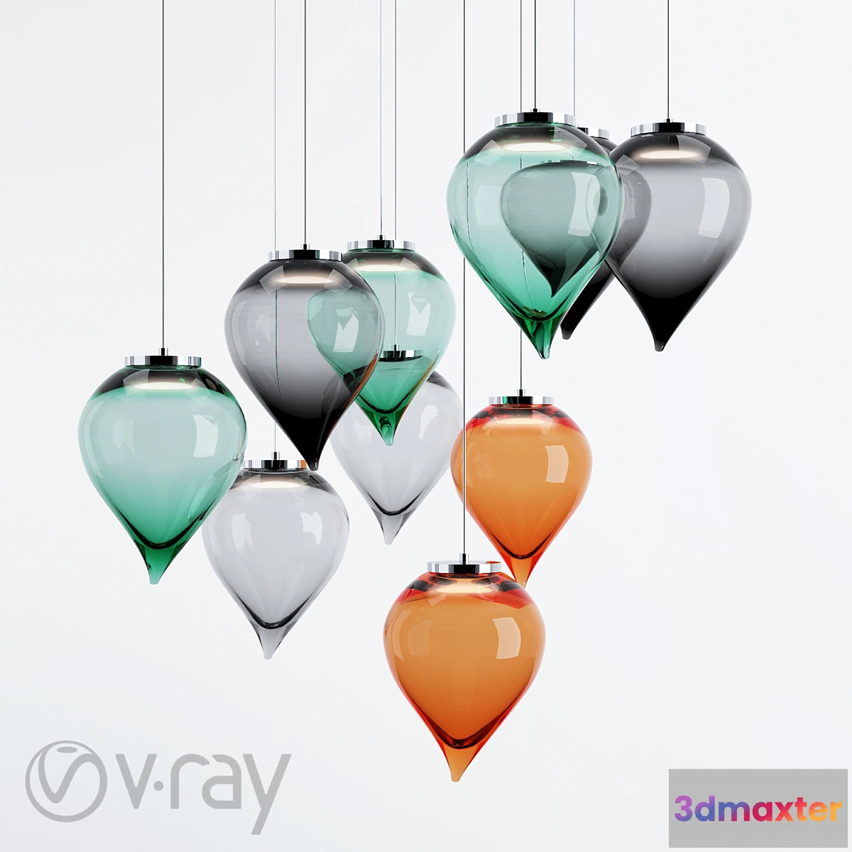 657683 - PURHO - Flik suspension lamp